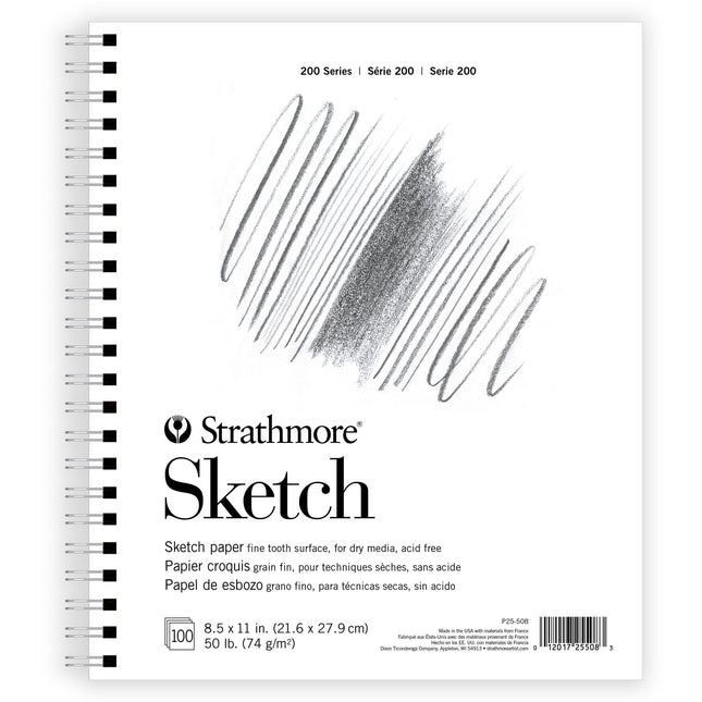 Sketch Paper Pad, 8.5x11