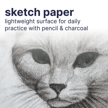 Sketch Paper Pad, 8.5x11