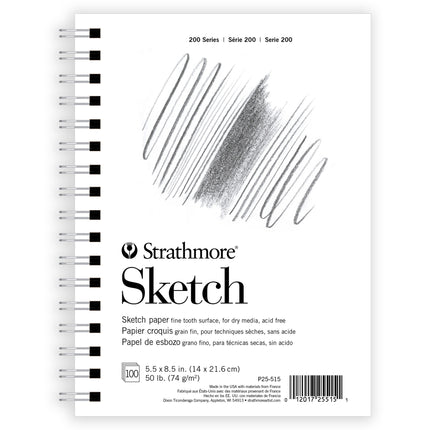 Sketch Paper Pad, 5.5x8.5