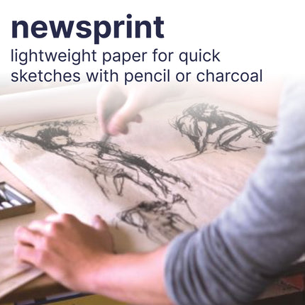 Newsprint Paper Pad, 18x24