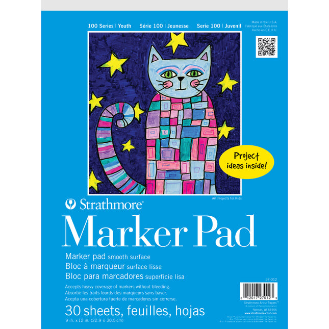 100 Series Marker Pad 9x12in 30 Sheets