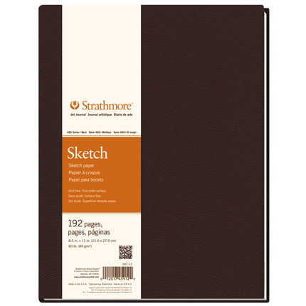 Art Journal Sketch Book Hardbound, 8.5x11