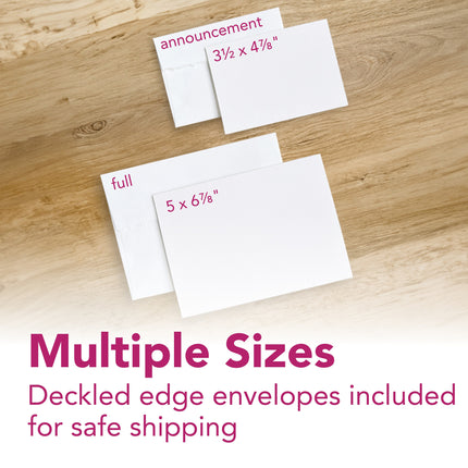 Watercolor Cards & Env 3.5x4.875in 6pk