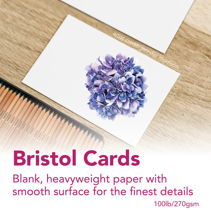 Bristol Cards & Envel 3.5x4.875 6pk
