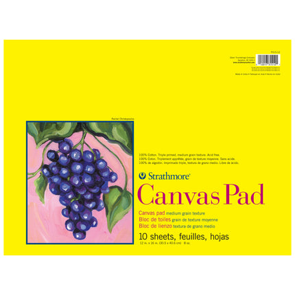 Canvas Pad, 12x16