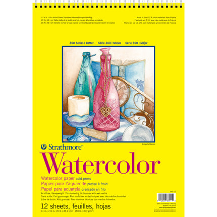 Watercolor Pad, 11x15