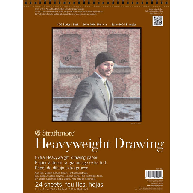 Strathmore Heavy Drawing Paper Pad, 11x14