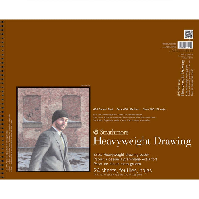 Heavy Drawing Paper Pad, 14x17