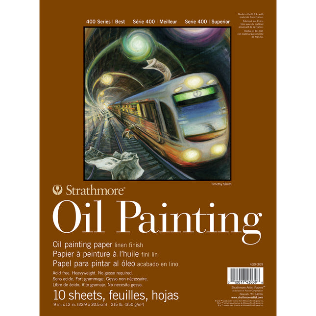 Oil Pad 10shts 9x12 Glue 400 Series