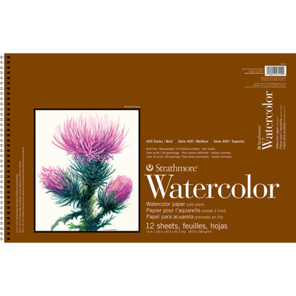 Watercolor Pad, 12x18