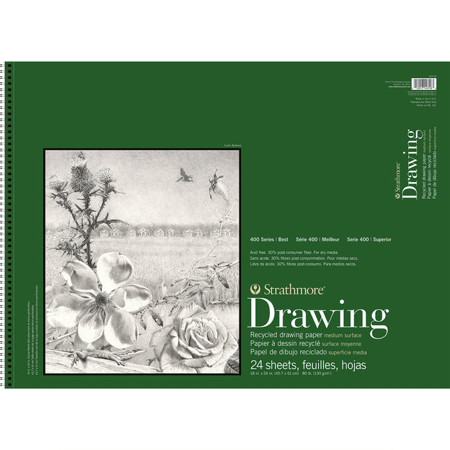 Drawing Paper Pad, 11x24