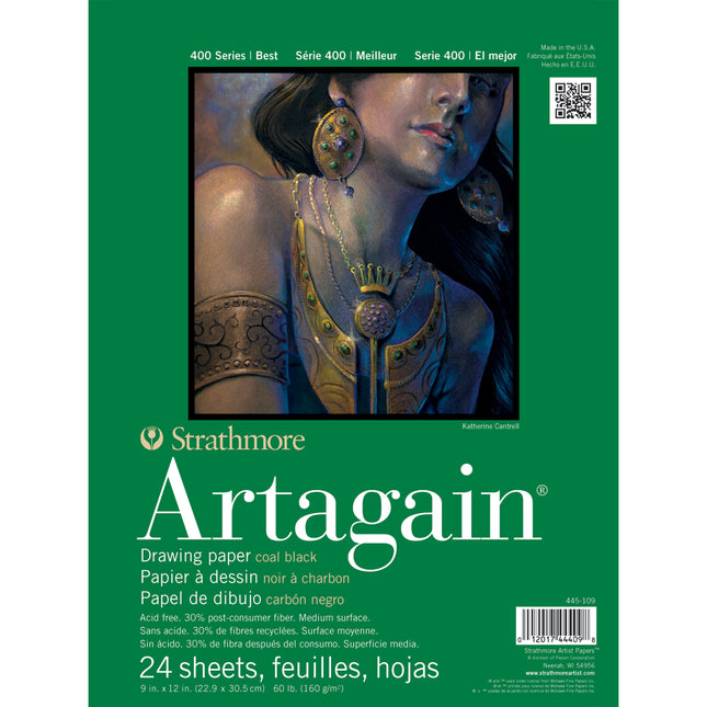Artagain Drawing Paper Pad, 9x12