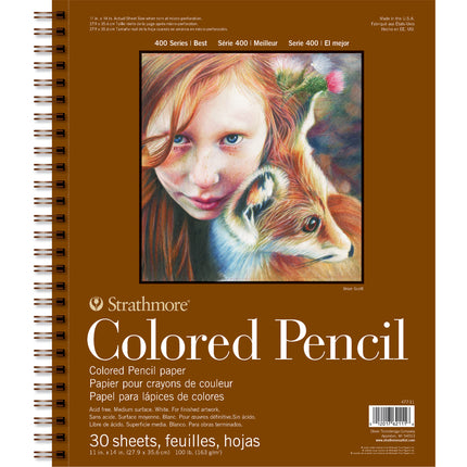 Colored Pencil Paper Pad, 18x24