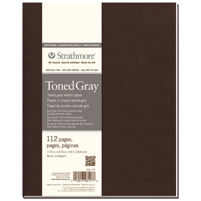 Journal Sketch Book Soft Cover, 7.75x9.75