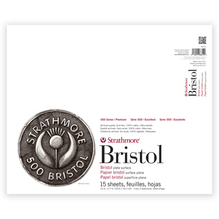 Bristol Paper Pad Plate, 14x17