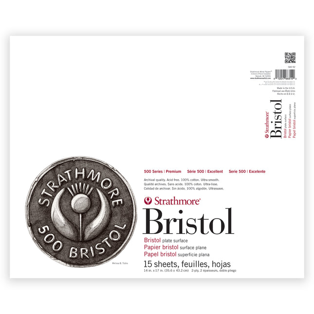 Bristol Paper Pad Plate, 14x17