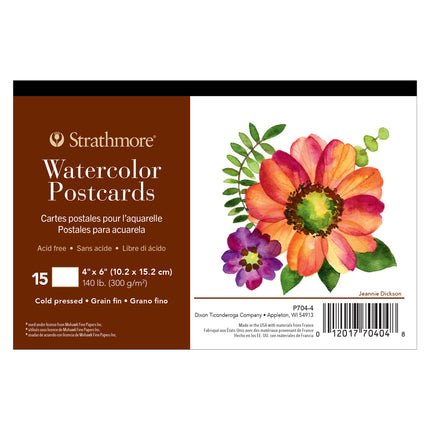 4x6 Watercolor Paper Postcard 15/pk 400 Series