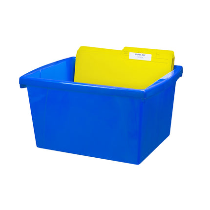 Small Storage Bin, Blue