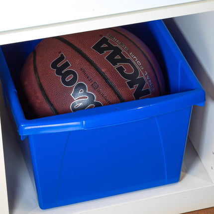 Small Storage Bin, Blue