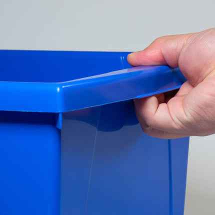 Small Storage Bin, Blue