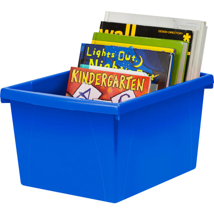 Small Storage Bin, Blue