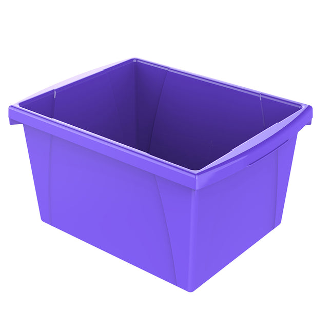 Small Storage Bin, Purple