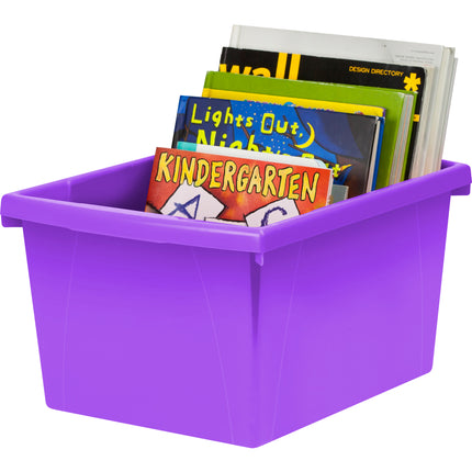 Small Storage Bin, Purple