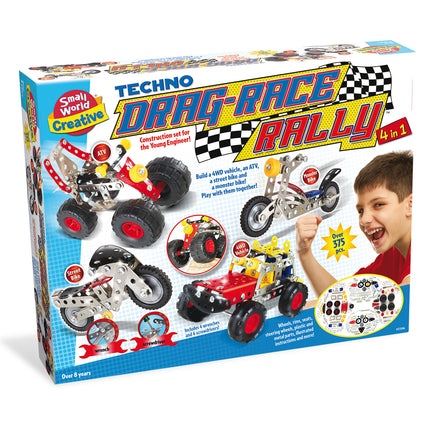 Techno Drag-Race Rally 4 in 1