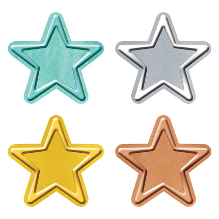 I ♥ Metal™ Stars Classic Accents® Var. Pack, 36 ct