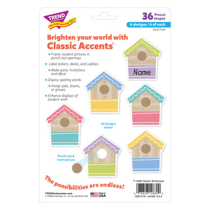 Garden Birdhouses Classic Accents Variety Pack