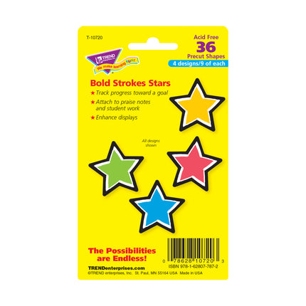 Bold Strokes Stars Mini Accents Variety Pack, 36 ct