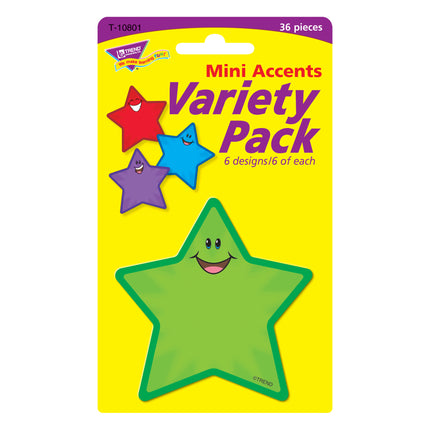Stars Mini Accents Variety Pack, 36 ct