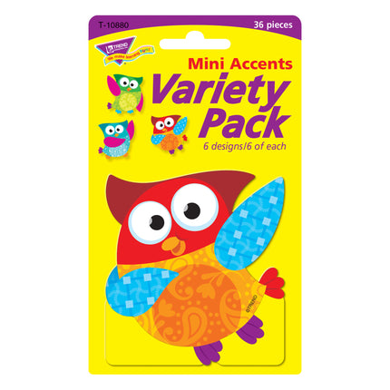 Owl-Stars!® Mini Accents Variety Pack, 36 ct