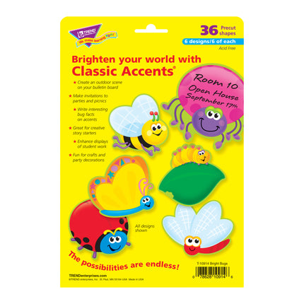 Bright Bugs Classic Accents® Variety Pack, 36 ct