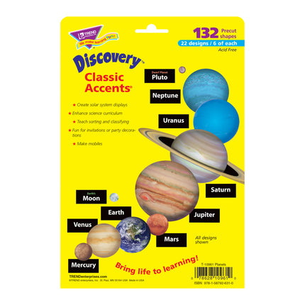 Planets Classic Accents® Variety Pack, 132 ct