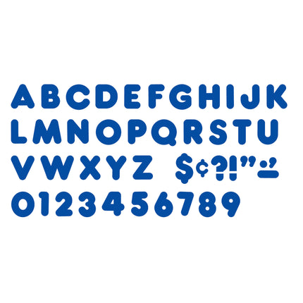 Royal Blue 4" Casual Uppercase Ready Letters®