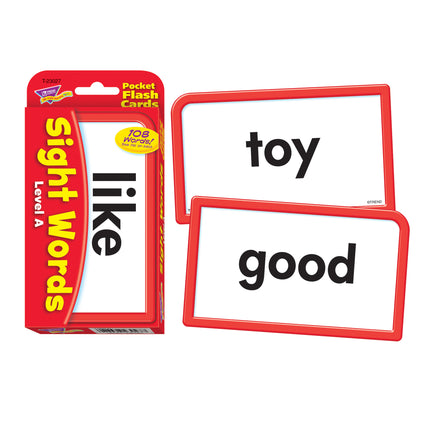 Sight Words – Level A Pocket Flash Cards