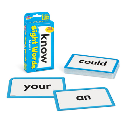 Sight Words – Level B Pocket Flash Cards
