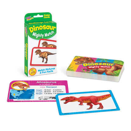 Dinosaur Mighty Match Challenge Cards®