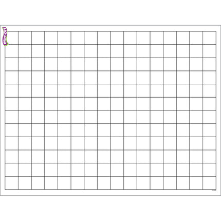 Graphing Grid (Small Squares) Wipe-Off® Chart, 17" x 22"