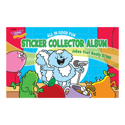 Sticker Collector Album All In Good Pun