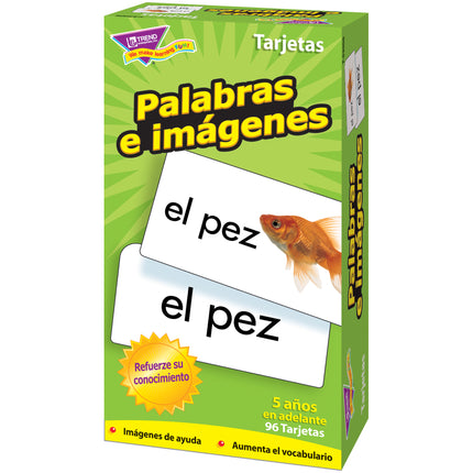 Palabras e imágenes (SP) Skill Drill Flash Cards