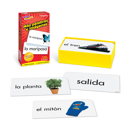 Más palabras e imágenes (SP) Skill Drill Flash Cards