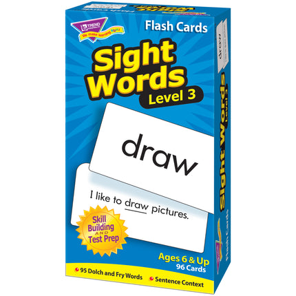 Sight Words – Level 3 Skill Drill Flash Cards