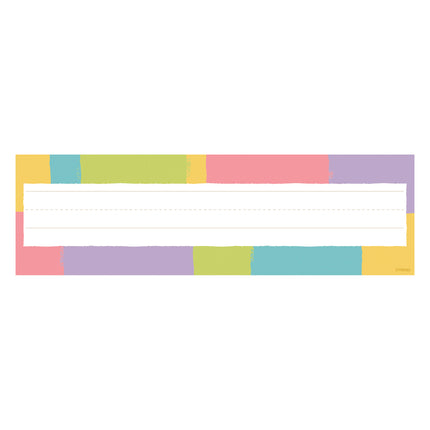 Cheerful Stripes Name Plates Desk Toppers