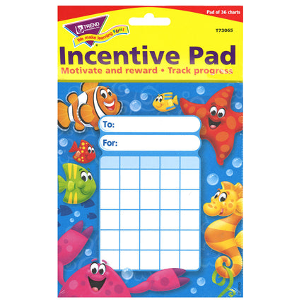 Sea Buddies™ Incentive Pad, 36 sheets