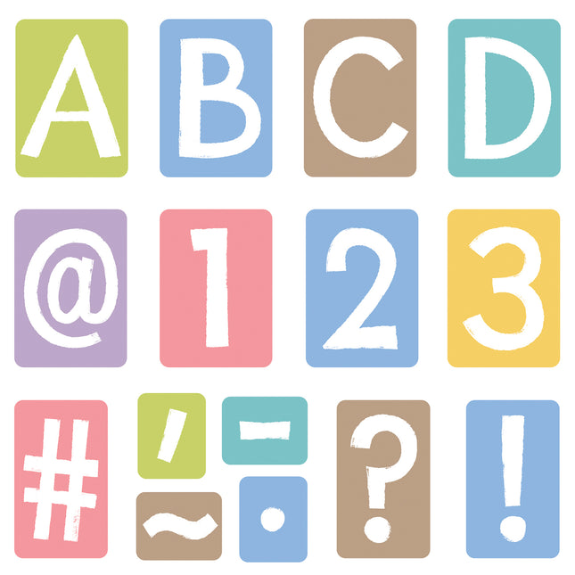 Garden Path 4in Tiles Uppercase Ready Letters