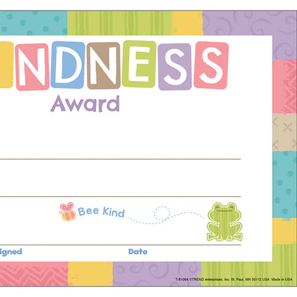 Kindness Award Good To Grow