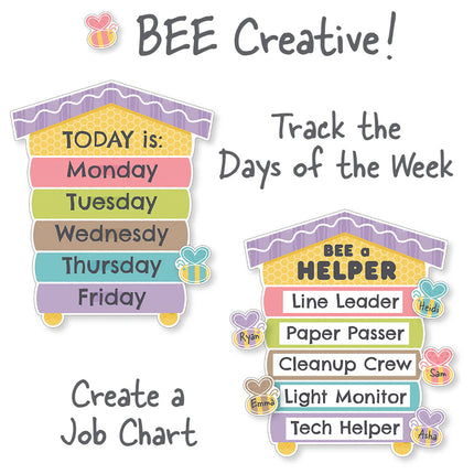 Rainbow Garden Bulletin Board Set