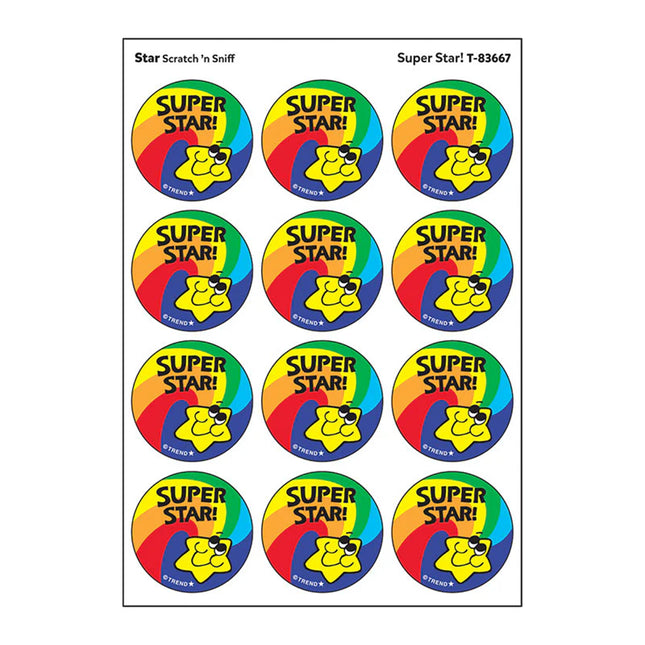 Super Star/star Scent Stickers